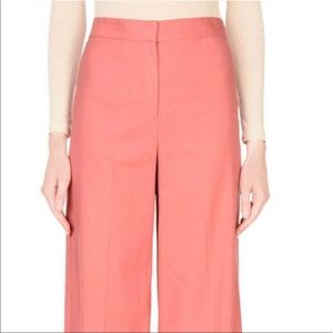 Theory Pink Wide-Leg Trousers